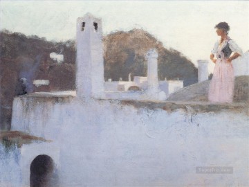 John Singer Sargent Painting - Vista de Capri John Singer Sargent